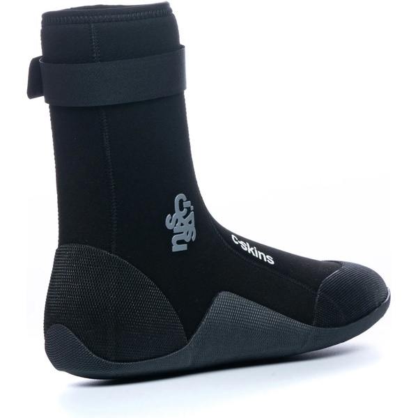 2026 C-Skins Legend 6mm Polypro Round Toe Neoprene Boots C-BOLEPP - Black / Charcoal
